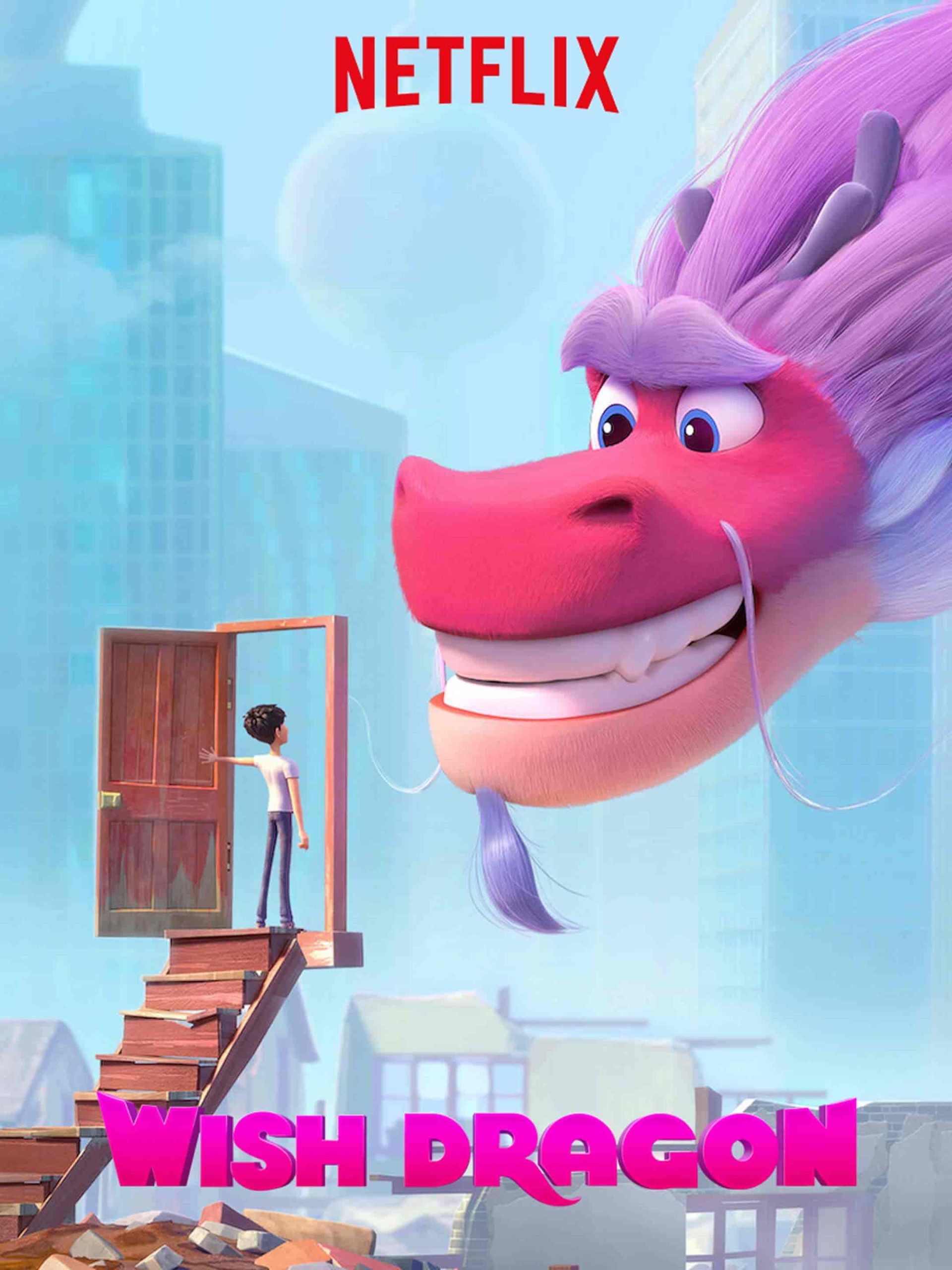 Wish Dragon (2021) (Hindi + English) Dual Audio Animation Movie HD ESub(ATOM NEW MOVIES)